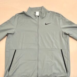 Nike Collection of (3) Light Golf Jackets in XXL Black, Blue, Grey